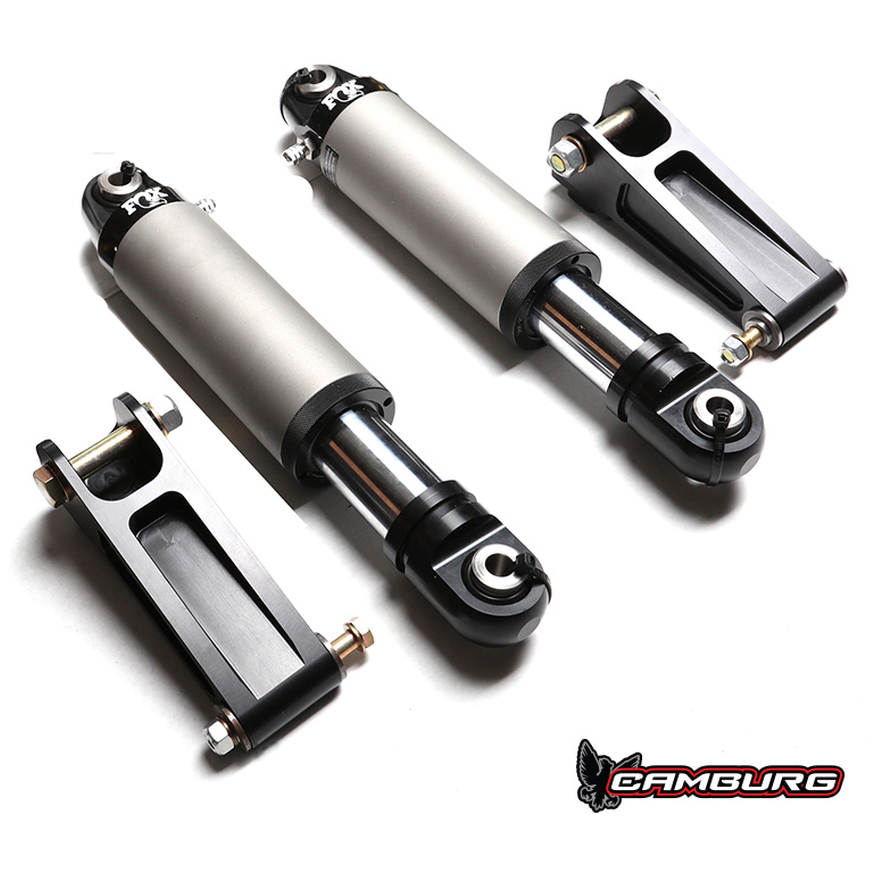 Camburg CAM-310180 - 03-09 Toyota 4-Runner/FJ 2.5 Front Slapper Bump Stop Mount Kit w/ UCA Gussets Only