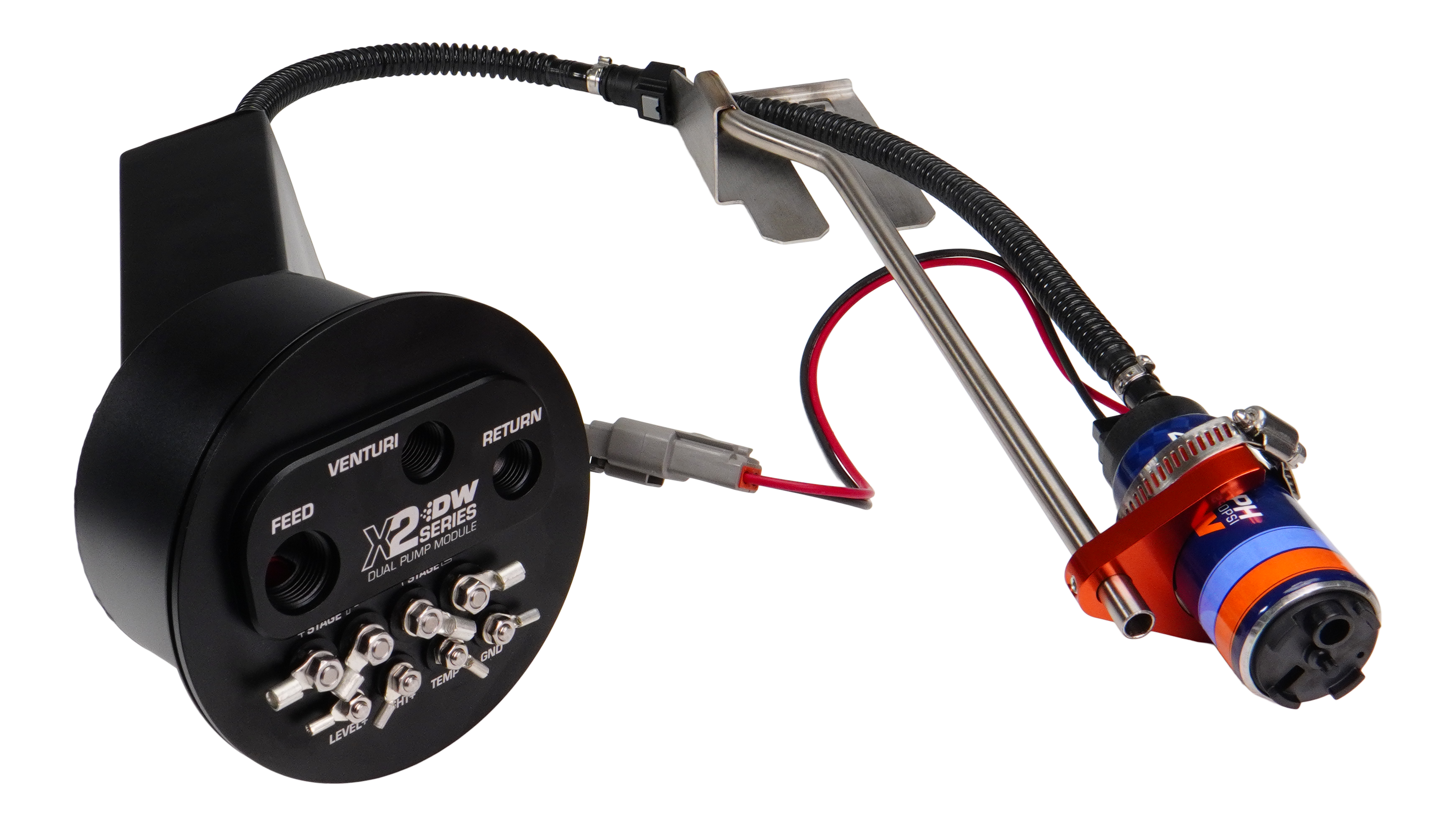Deatschwerks 9-421-7022 - 94-02 Nissan Silvia and Skyline X2 Surge Module with DW420 Pumps and Install Kit