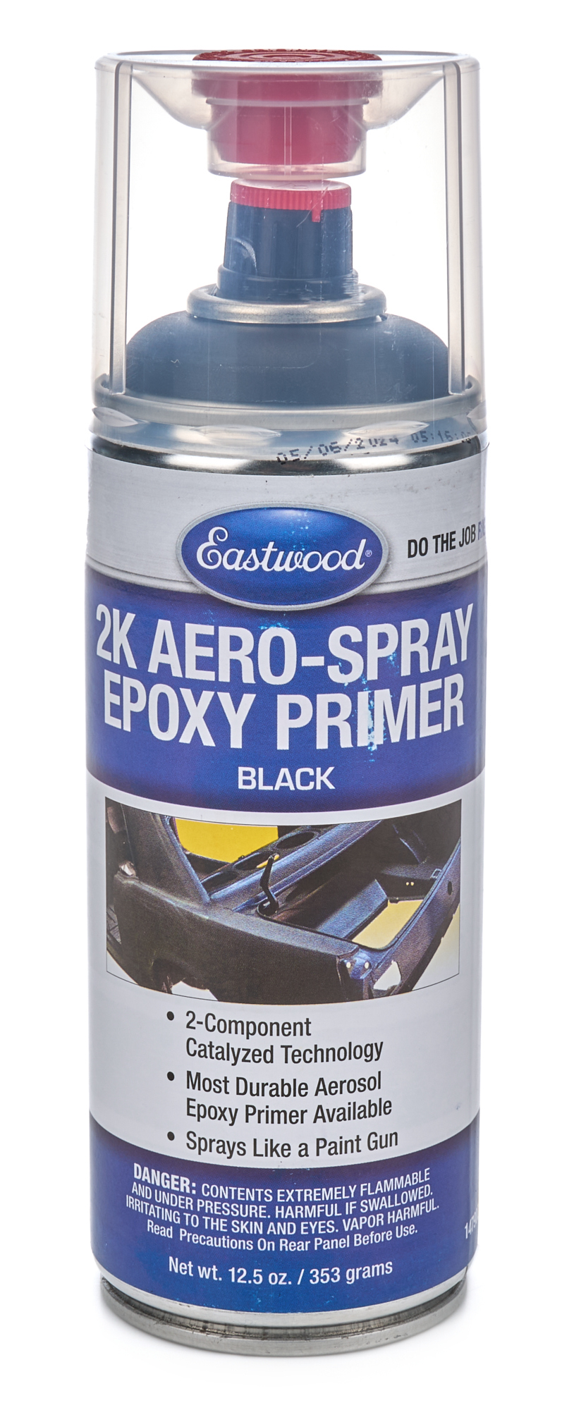 Eastwood 14790Z - 2K Areo Spray Paint Epoxy Primer Black