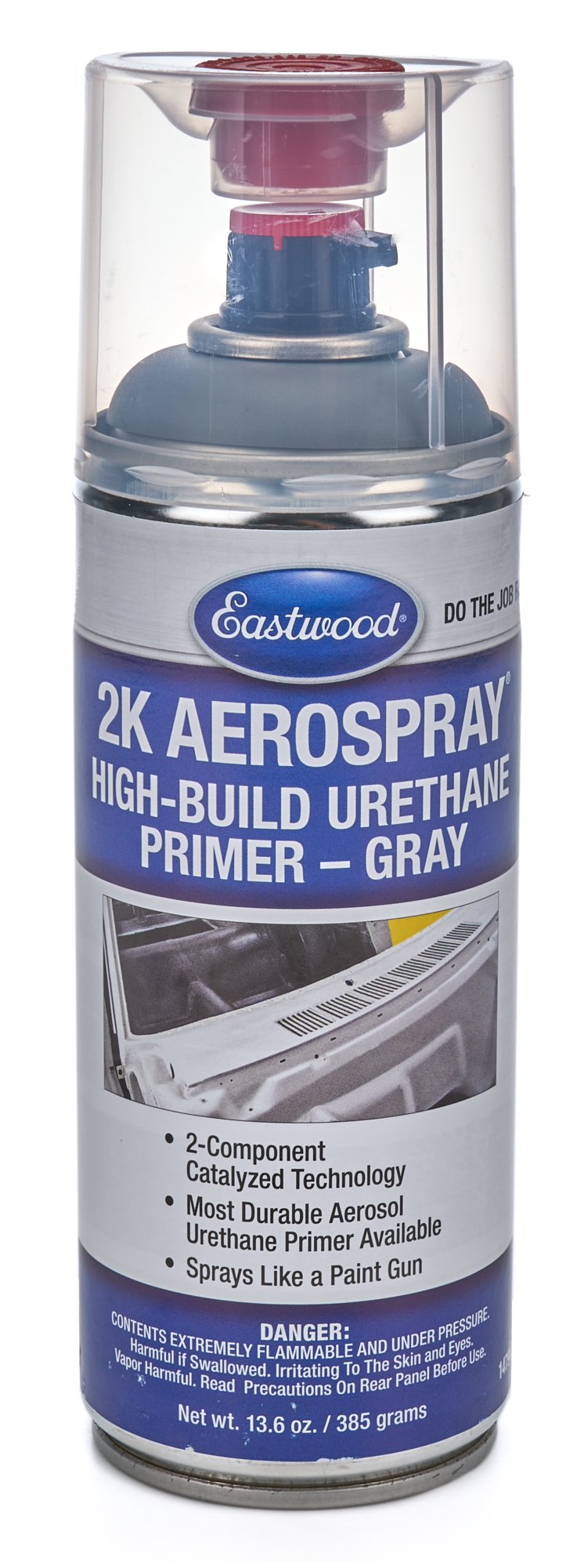 Eastwood 14794Z - 2K Areo Spray Paint Urethane Primer Gray