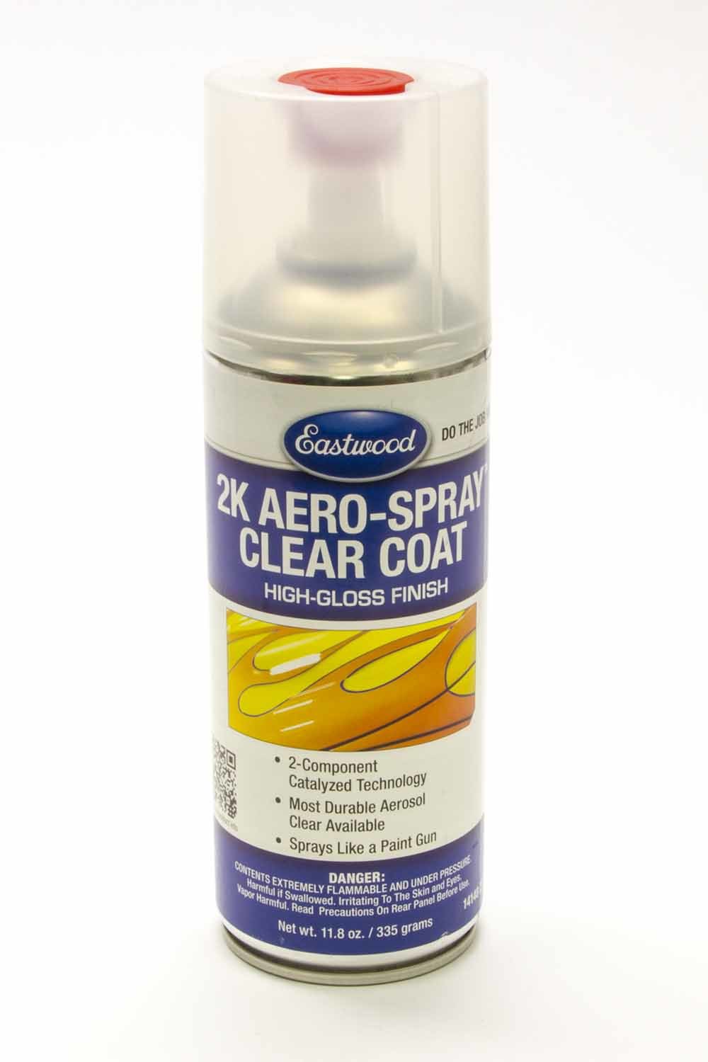 Eastwood 14148Z - 2K AeroSpray Paint High Gloss Clear