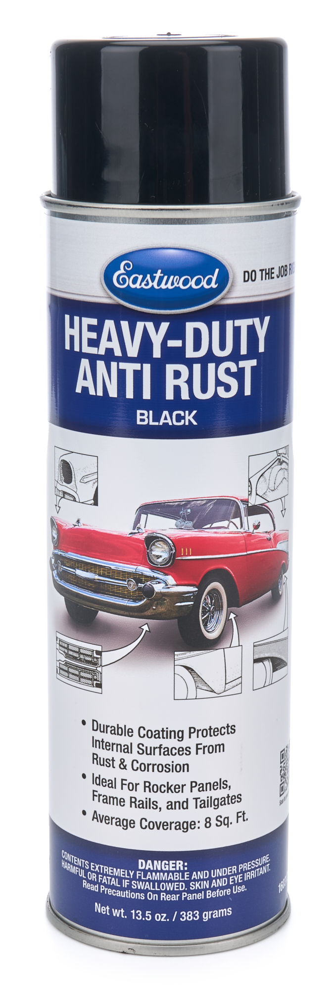 Eastwood 16031Z - Heavy Duty Anti Rust Aerosol Black 13.5 oz