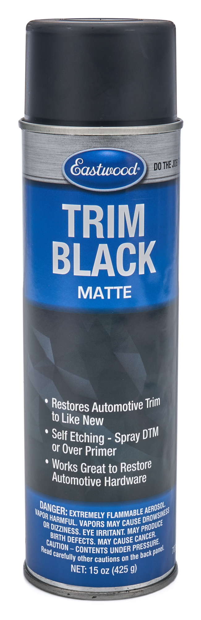 Eastwood 70366Z - Paint - Trim Black - Matte Black - 15 oz Can - Each
