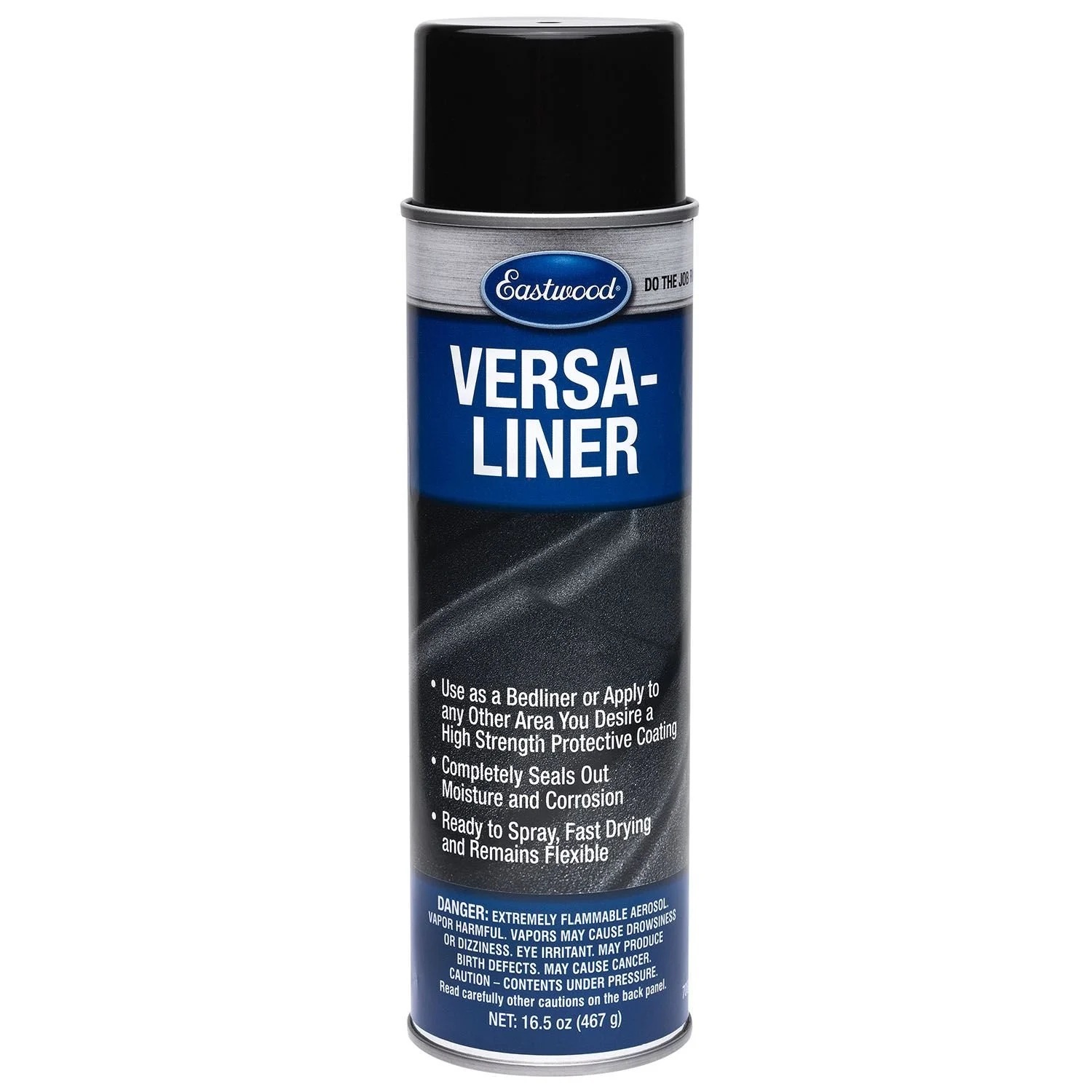 Eastwood 70851Z - Bedliner Vera-Liner Black Aerosol