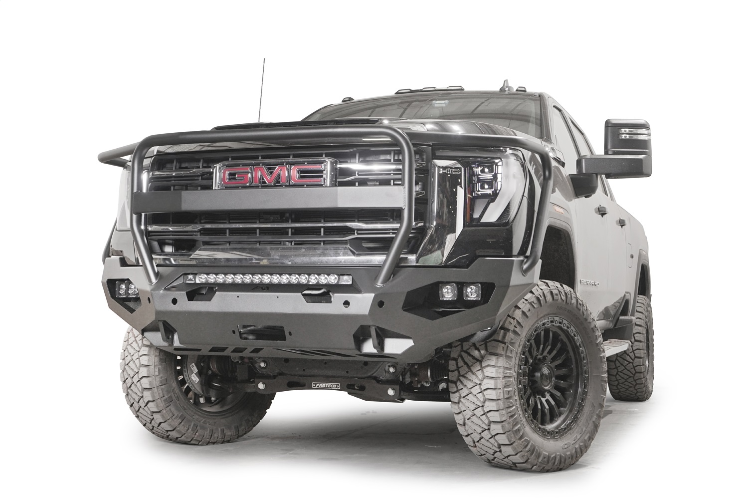 Fab Fours GM24-X6250-B - Matrix Front Bumper; Uncoated/Paintable; w/Full Guard; Fab Fours GM24-X6250-B - Matrix Front Bumper; Uncoated/Paintable; w/Full Guard;