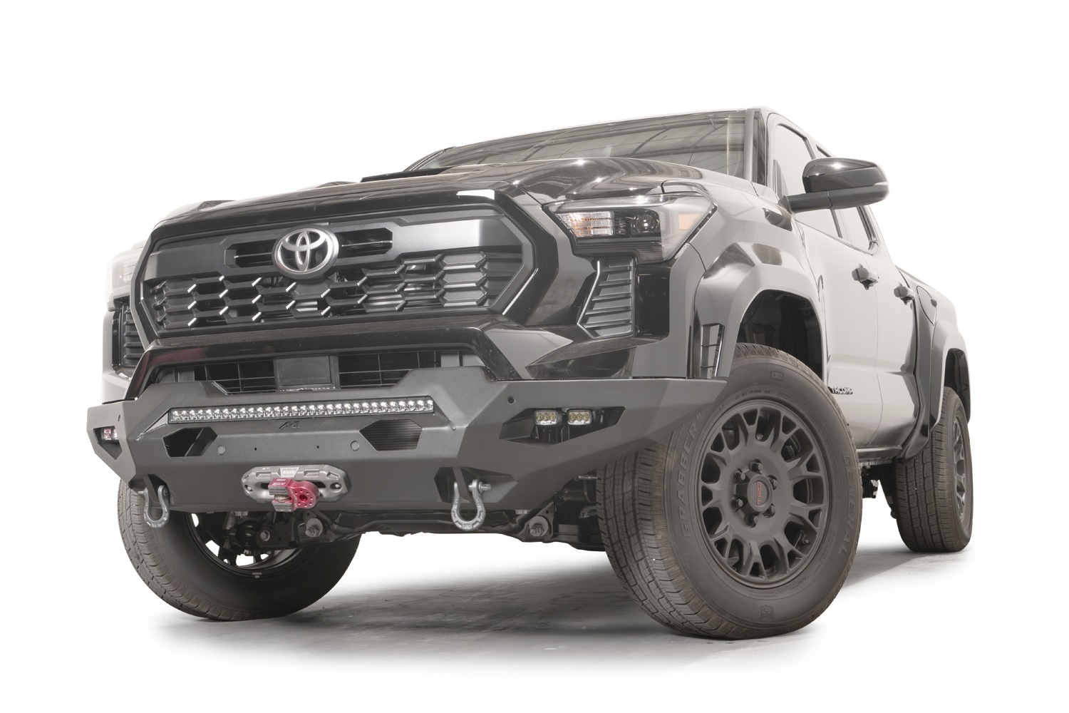 Fab Fours TT24-X6351-B - Matrix Front Bumper; w/o Guard; Bare; Fab Fours TT24-X6351-B - Matrix Front Bumper; w/o Guard; Bare;
