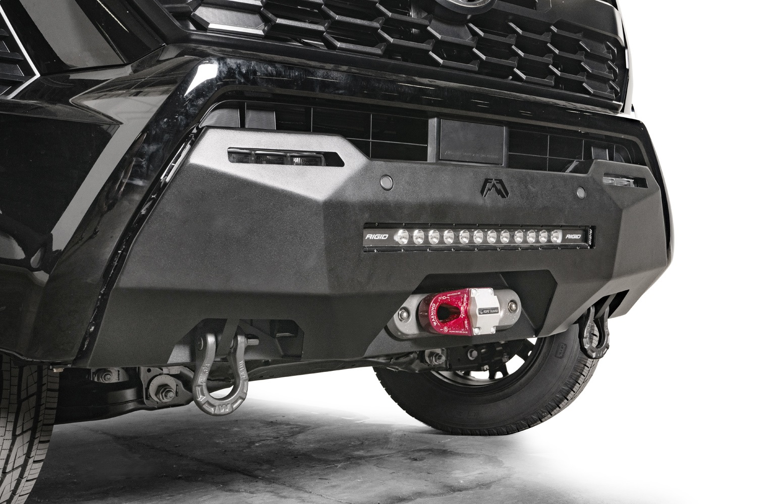 Fab Fours TT24-N6351-B - Winch Mount; w/No Guard; Bare; Fab Fours TT24-N6351-B - Winch Mount; w/No Guard; Bare;