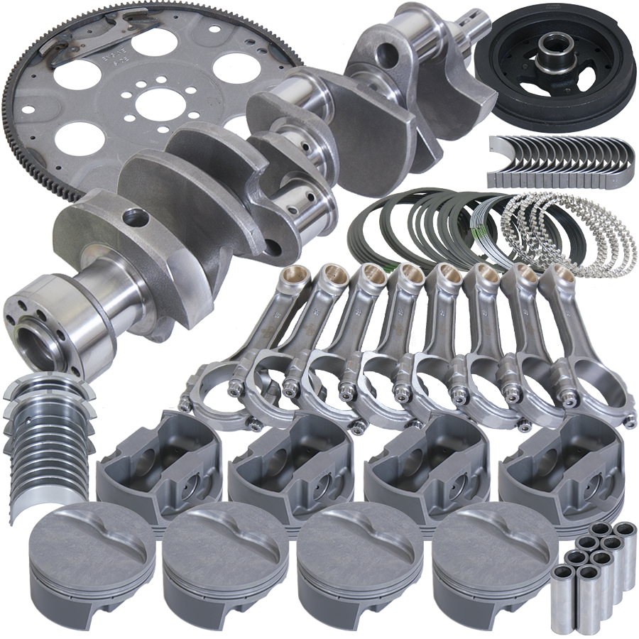 Eagle B13009L06053 - ESP Balanced Street & Strip Assembly Chevy 350 1PC