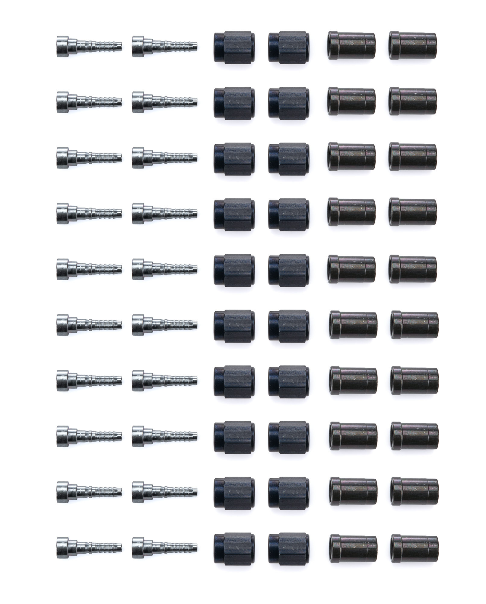 Fragola 6001023-BL - #3 Str Crimp Fitting w/Collar (20pk)