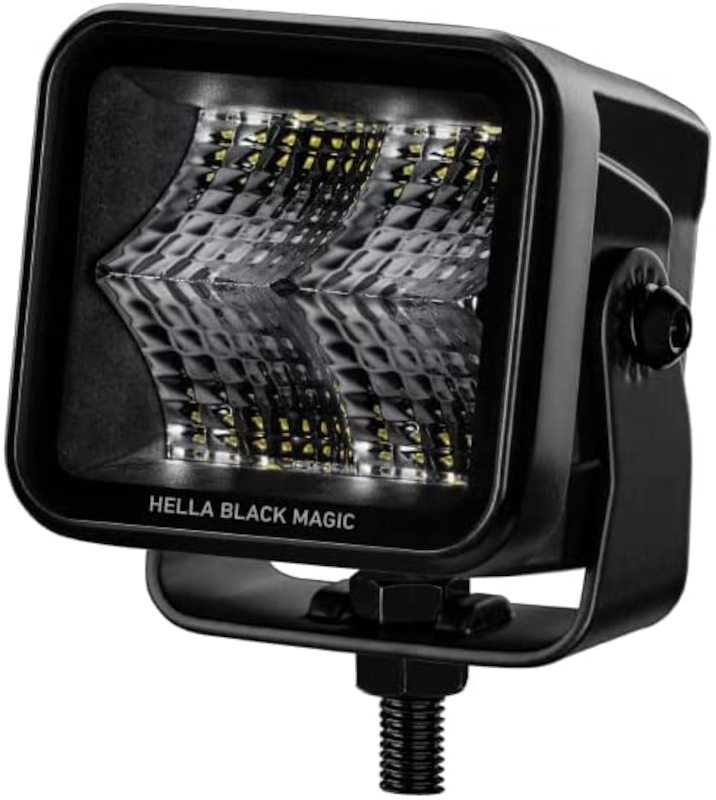 Hella 358176841 - LED-Spotlight - 12/24V - mounting/Bolted - Cable: 500mm - Plug: DEUTSCH plug