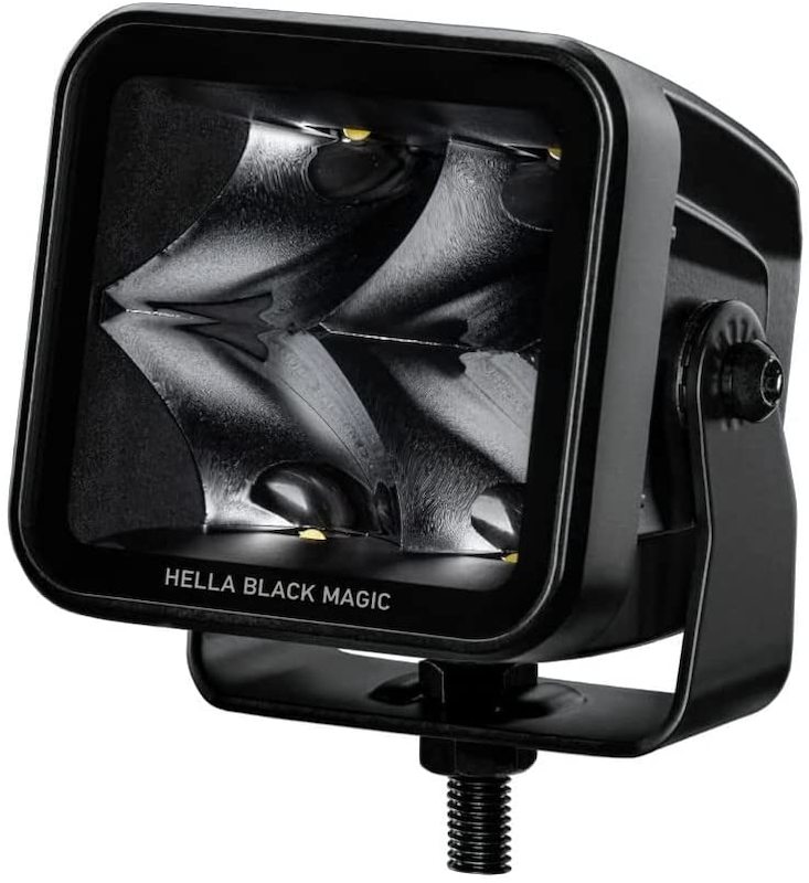 Hella 358176861 - LED-Spotlight - 12/24V - mounting/Bolted - Cable: 500mm - Plug: DEUTSCH plug