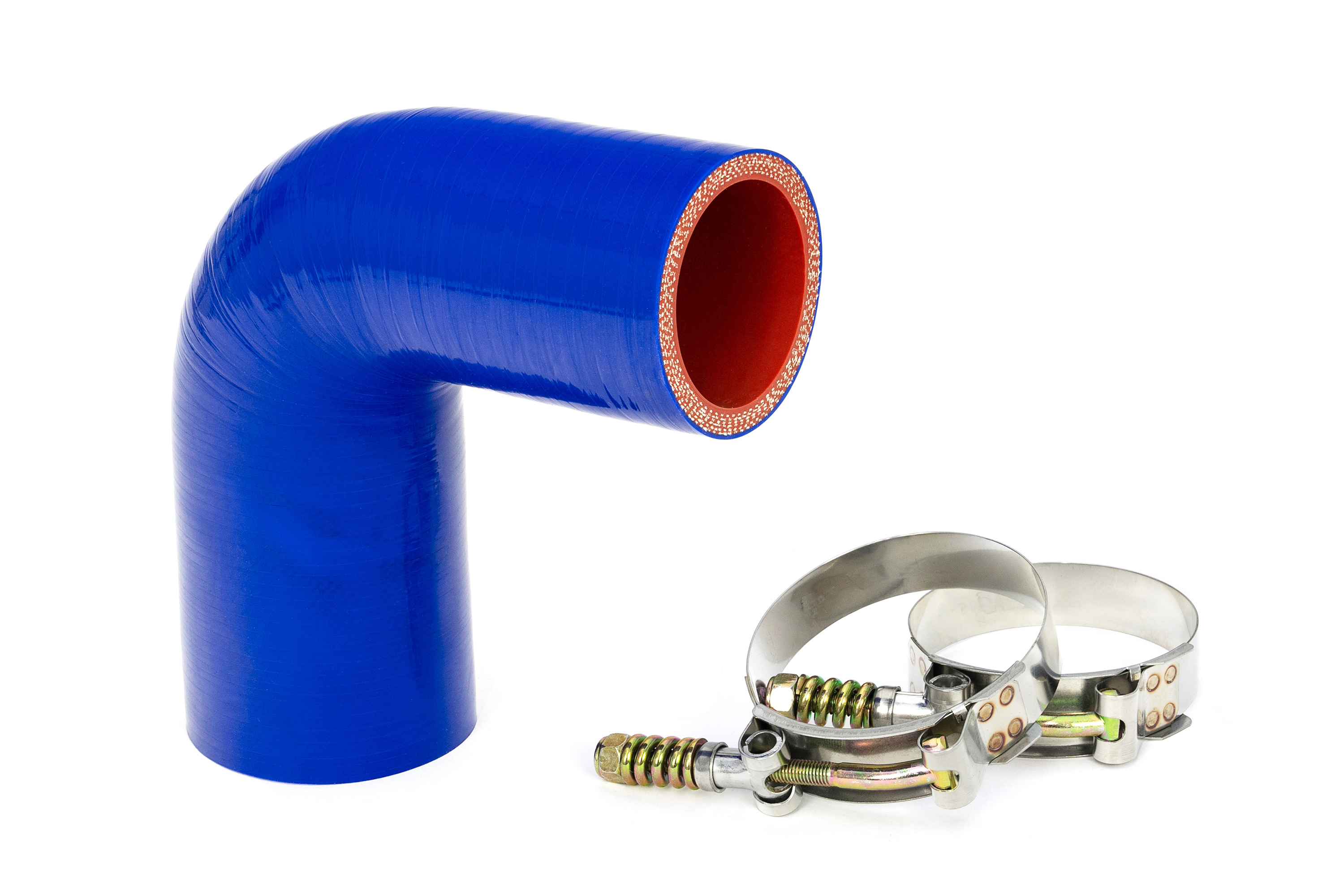HPS Performance 57-1713-BLUE - 6-ply aramid reinforced silicone, replaces transmission oil cooler coolant hose