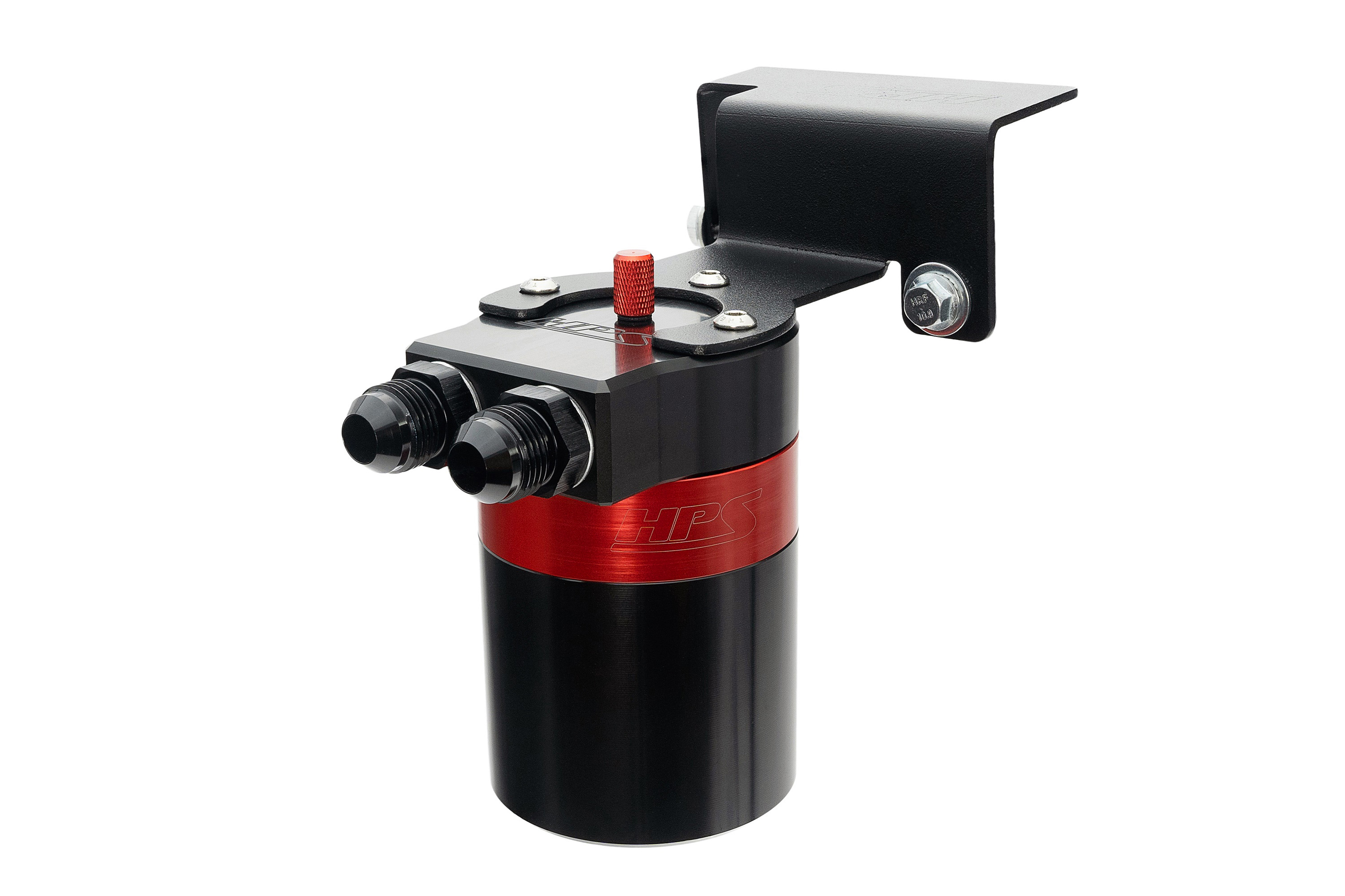 HPS Performance 860-003 - Plug and play oil catch can kit, separates oil from PCV system