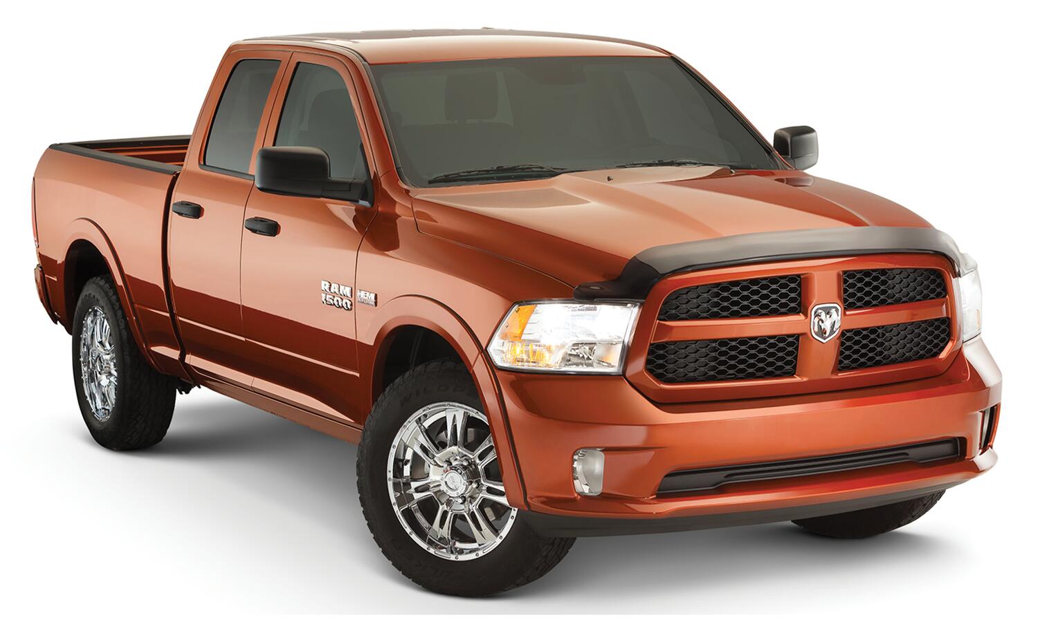 Husky Liners 2805920 - OE-Style Smooth Finish Fender Flare Set for 09-18 Dodge Ram 1500 Exc. Rebel & RT; 19-23 Ram 1500 Classic Exc. Warlock
