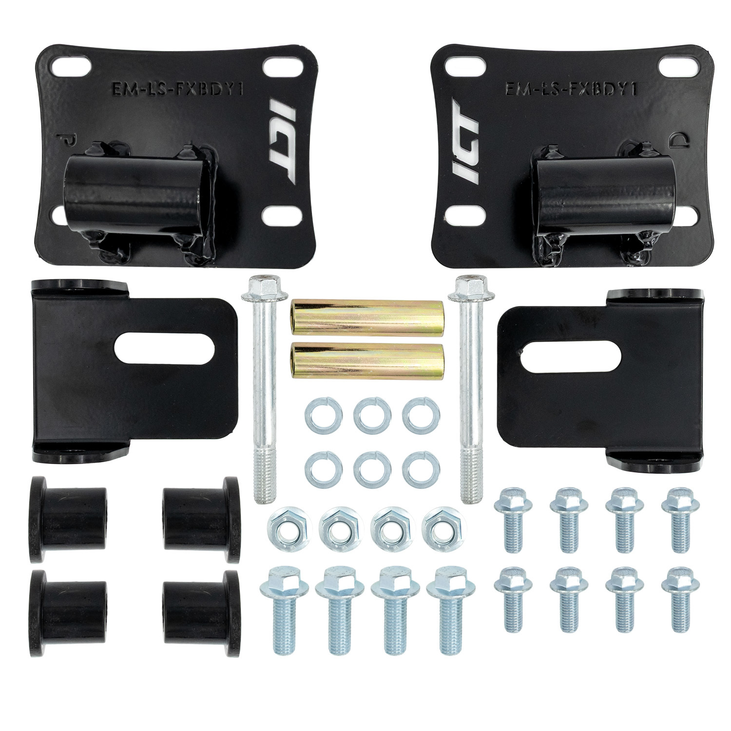 ICT Billet EM-LS-FXBDY1 - Engine Mount LS Fox Body