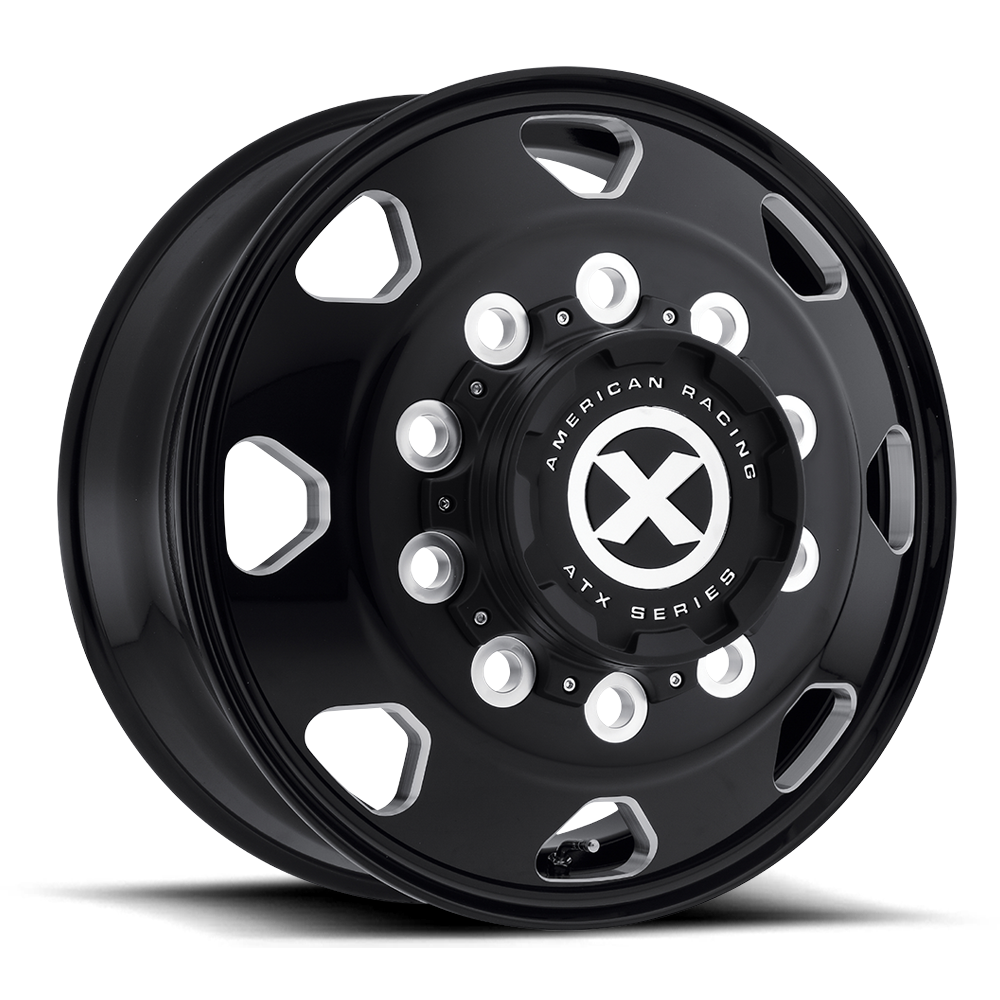 ATX AO40122910302 - 22.5X9 Gloss Black Milled ATX AO40122910302 - 22.5X9 Gloss Black Milled