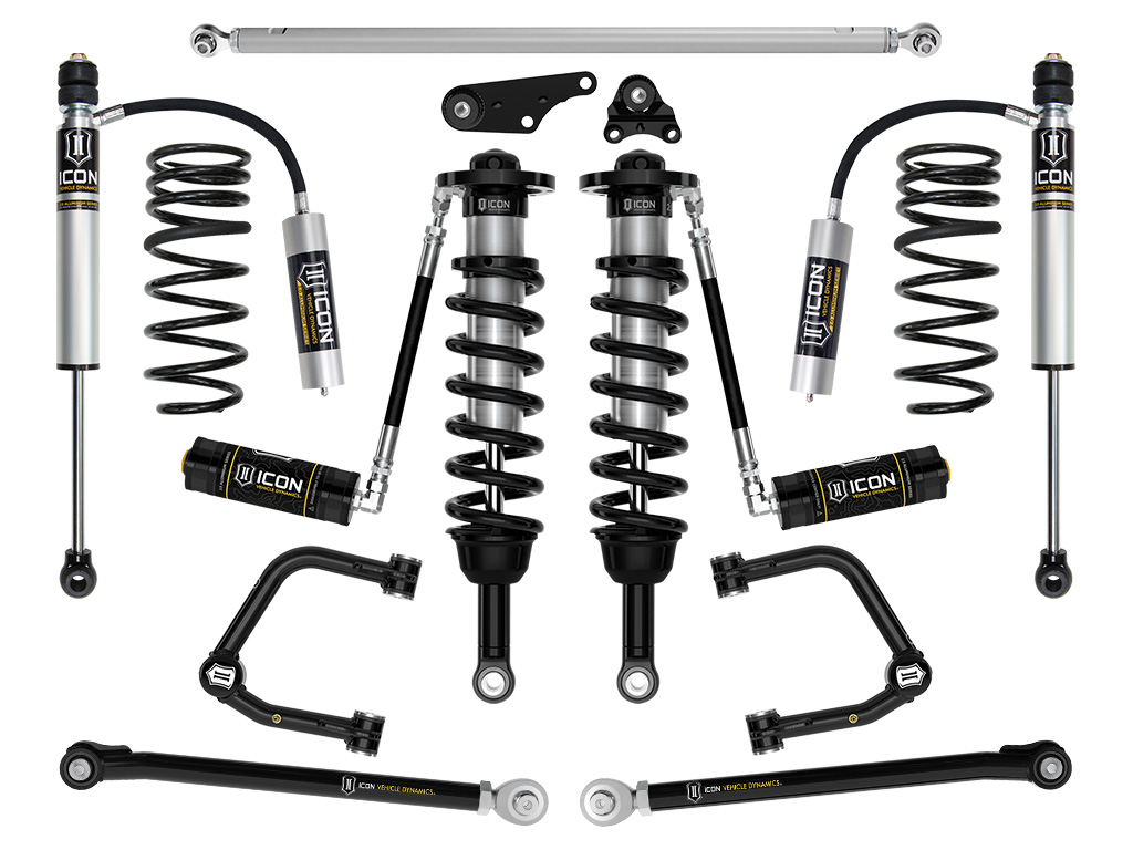Icon K53364T - 2024 Toyota Land Cruiser 250 Series, 1.25-3" Lift, Stage 4 Suspension System, Tubular
