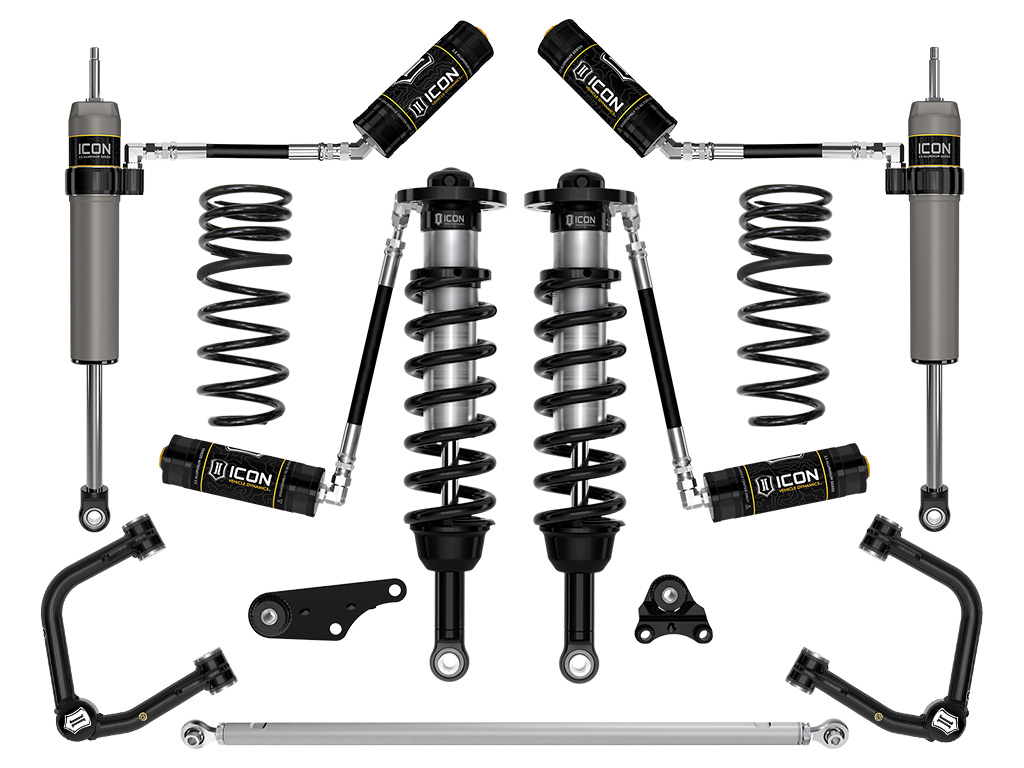 Icon K53366T - 2024 Toyota Land Cruiser 250 Series, 1.25-3" Lift, Stage 6 Suspension System, Tubular