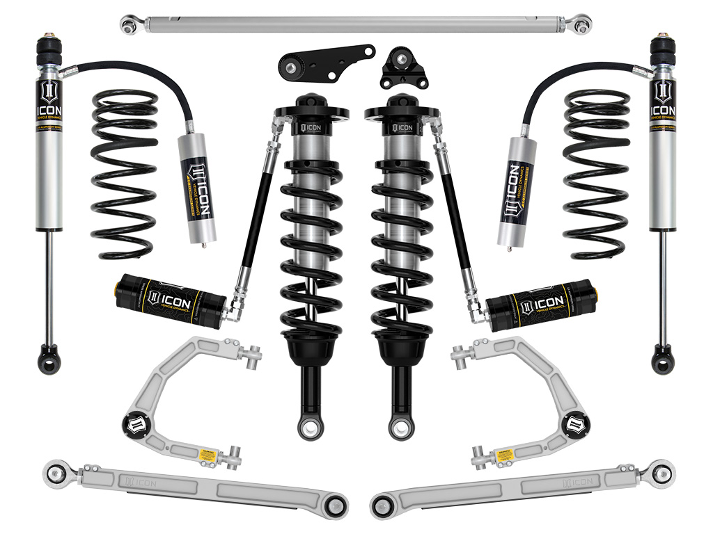 Icon K53364 - 2024 Toyota Land Cruiser 250 Series, 1.25-3" Lift, Stage 4 Suspension System, Billet