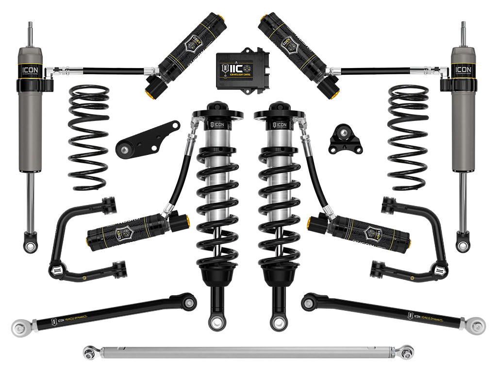 Icon K53371T - 2024 Toyota Land Cruiser 250 Series, 1.25-3" Lift, Stage 11 Suspension System, Tubular