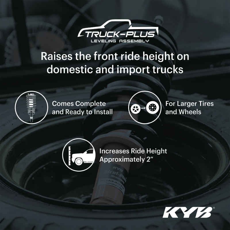 KYB SRX4079 - 07-13 Chevrolet Silverado 1500 / GMC Sierra 1500 Truck-Plus Leveling Assembly - Front