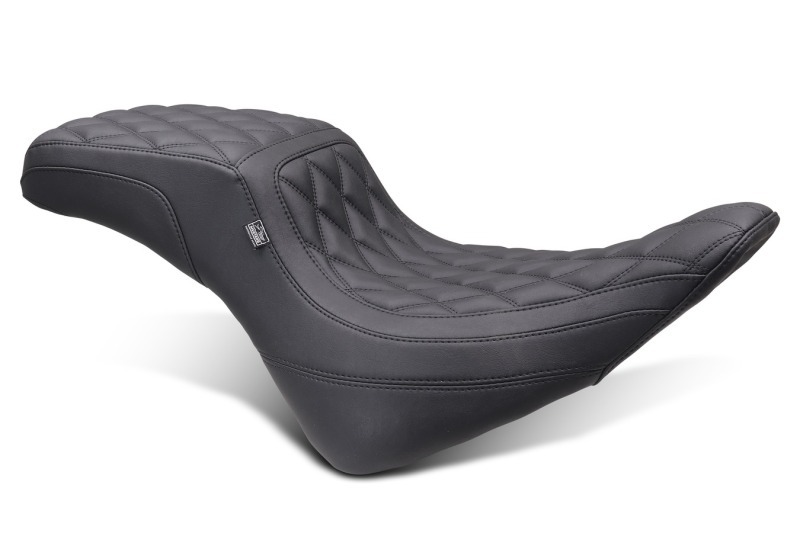 Mustang Motorcycle 86006 - Mustang 23-25 Harley Breakout Squareback One-Piece, 2-Up Black