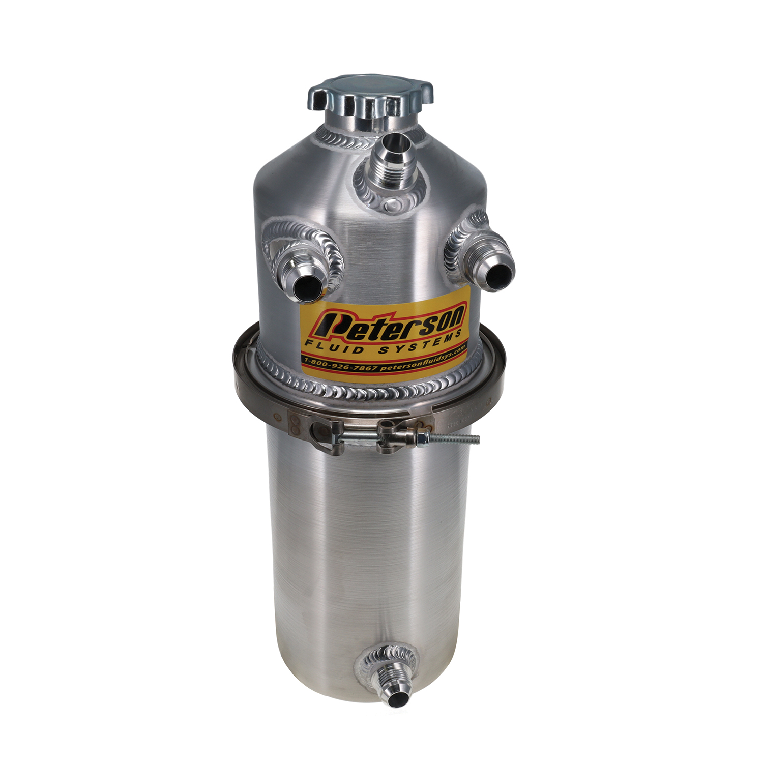 Peterson Fluid 08-0026 - Systems Oil Tank 2 Gallon Dual In Male Peterson Fluid 08-0026 - Systems Oil Tank 2 Gallon Dual In Male