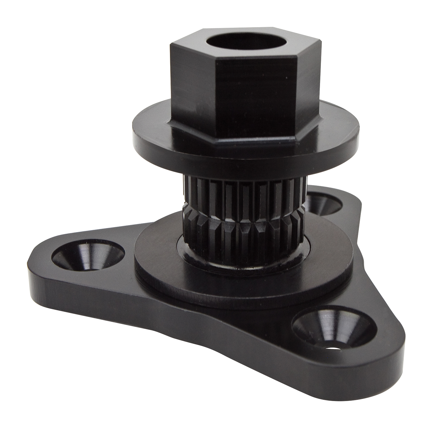 Peterson Fluid 06-4111-L - Systems Spline Drive Hub Long Drag Small Block Chevrolet ATI MSD