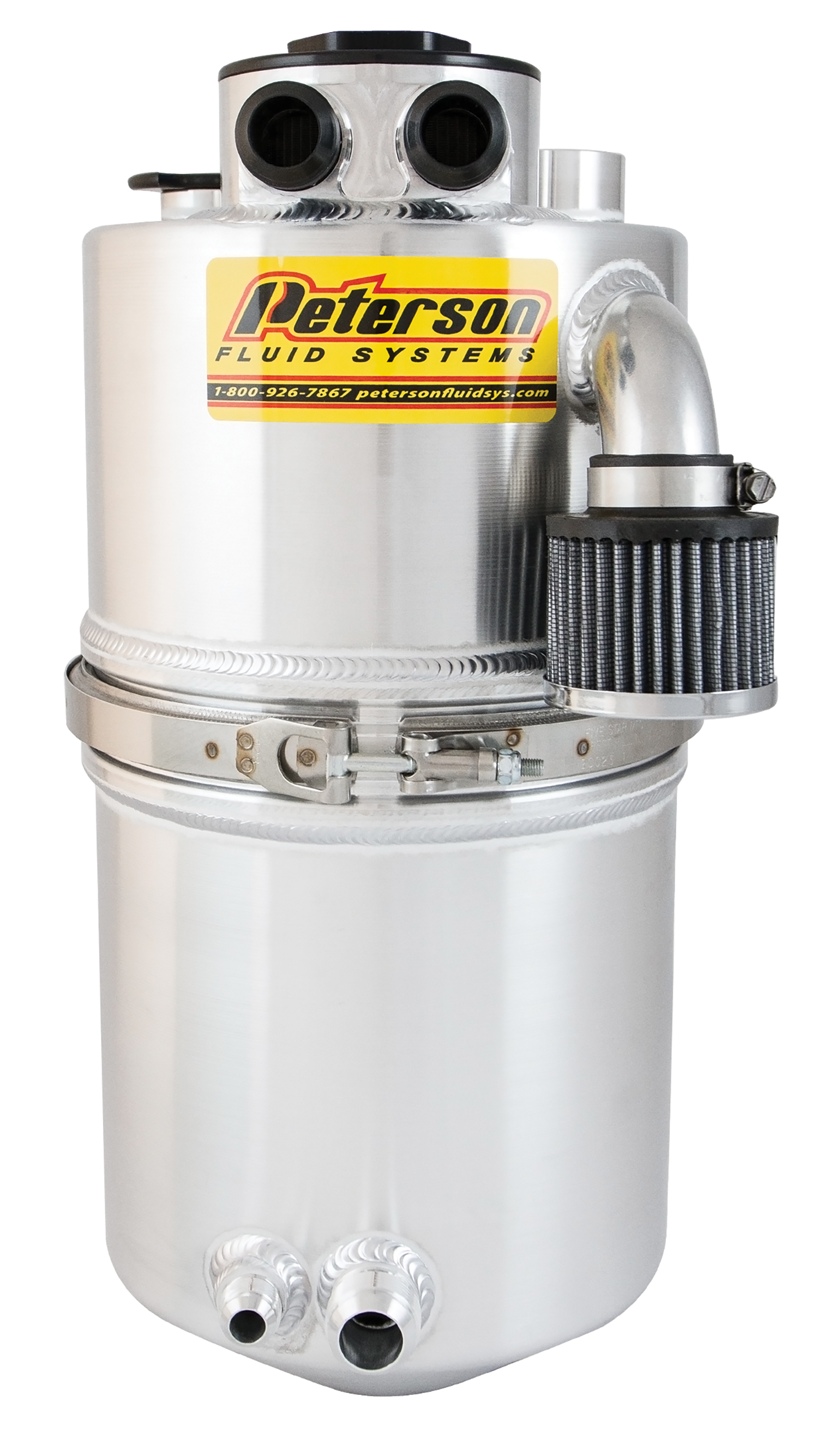 Peterson Fluid 08-9018-20 - Systems Oil Tank 4.5 Gallon w/ Filter -20AN PU