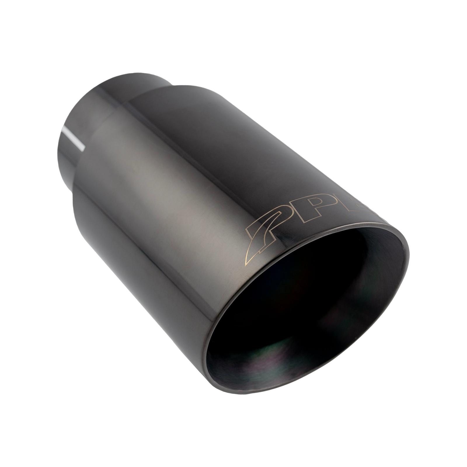 PPE 117023019 - Exhaust Tip 3.0 Inch - Black TiCN (Titanium Carbonitride)