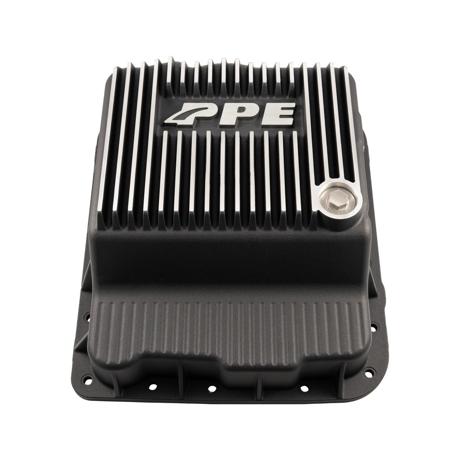 PPE 128051510 - 700R4 4L60 4L60E 4L65 4L70E 4L75E Deep Transmission Pan 1982 and Later GM - Brushed