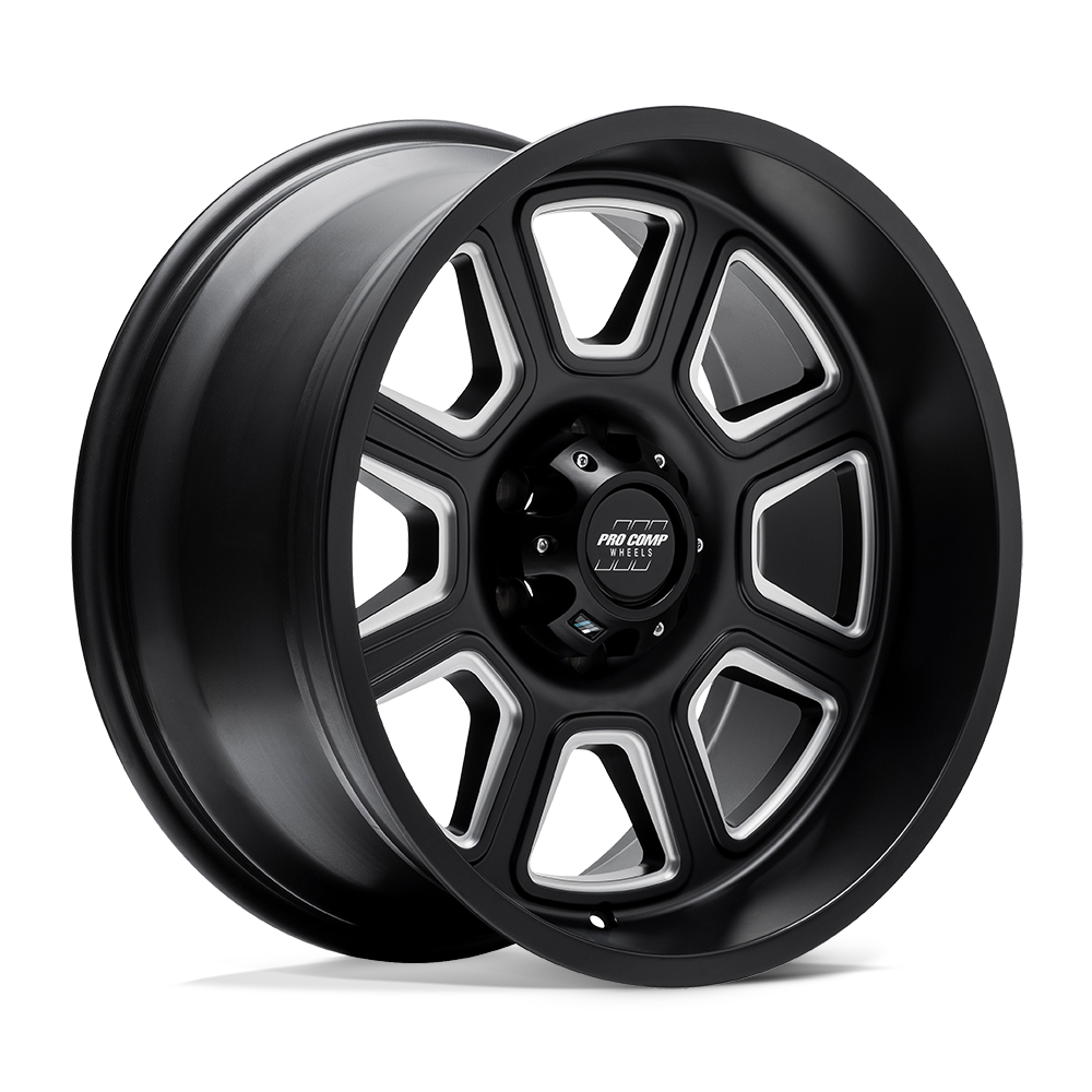 Pro Comp PXA5164-218947 - 20" Satin Black Milled Pro Comp PXA5164-218947 - 20" Satin Black Milled