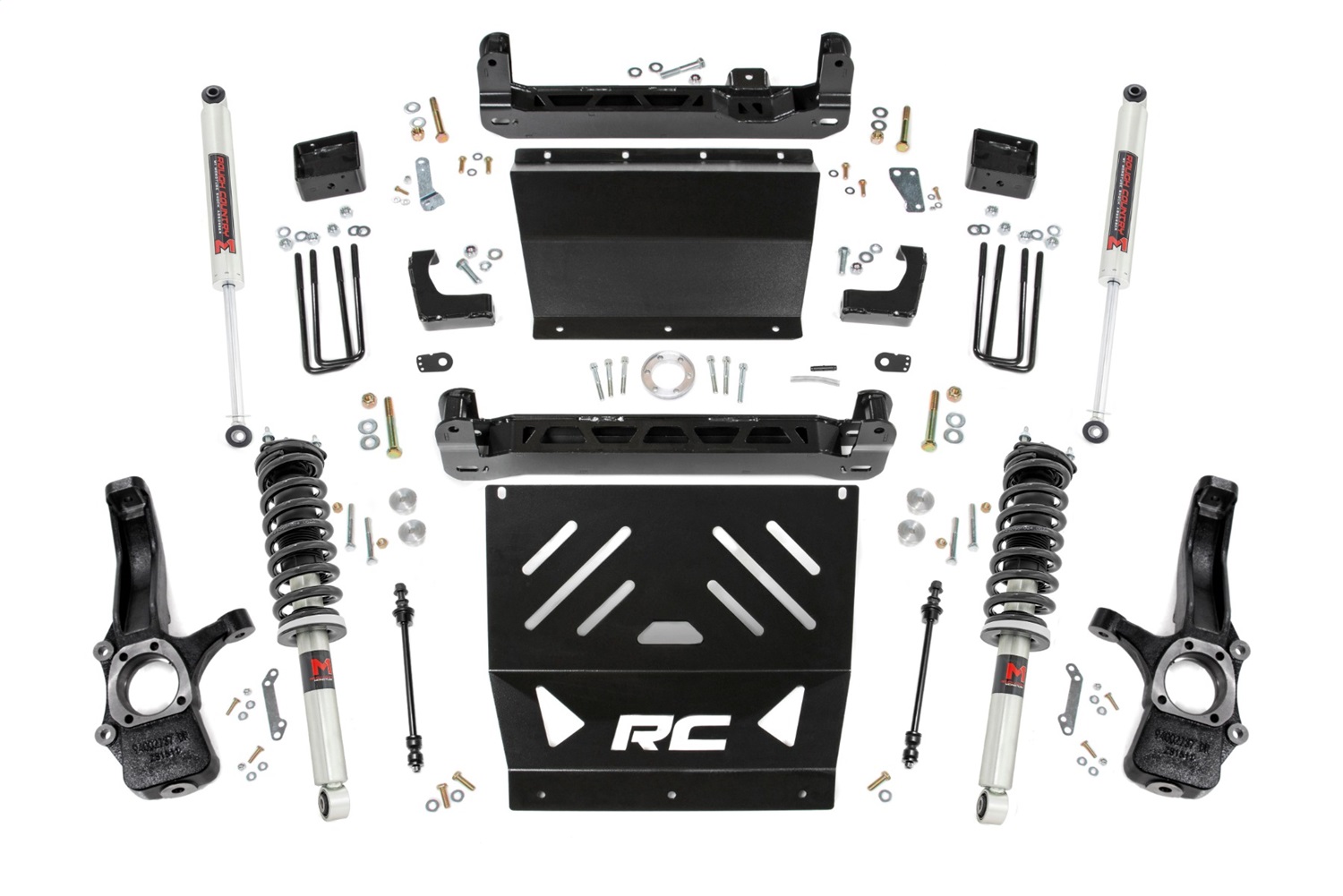 Rough Country 24143 - 6 Inch Lift Kit - M1 Struts - Chevy/GMC Canyon/Colorado 2WD/4WD (2015-2022)