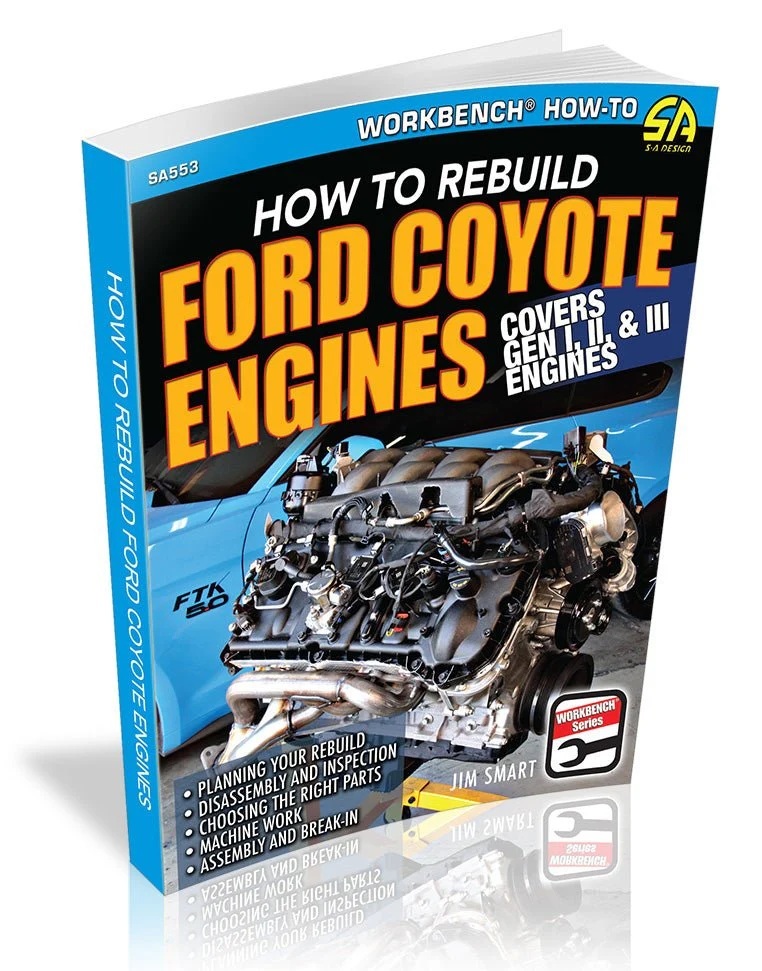 S-A Books SA553 - How To Rebuild Ford Coyote Engines
