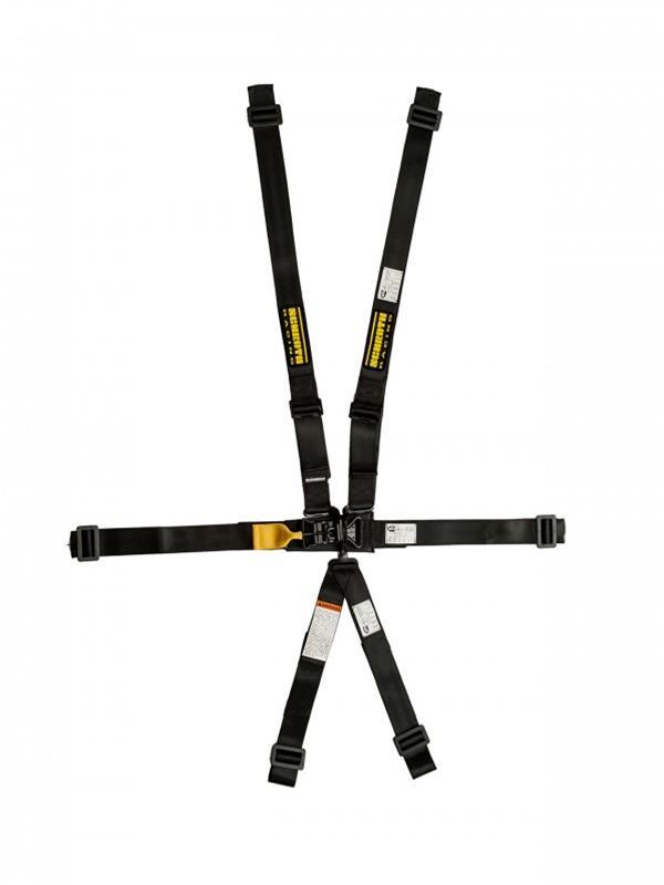 Schroth Racing SR 61550H-R - 5pt Harness LL Ratchet 2in RS / PU Adjust Black