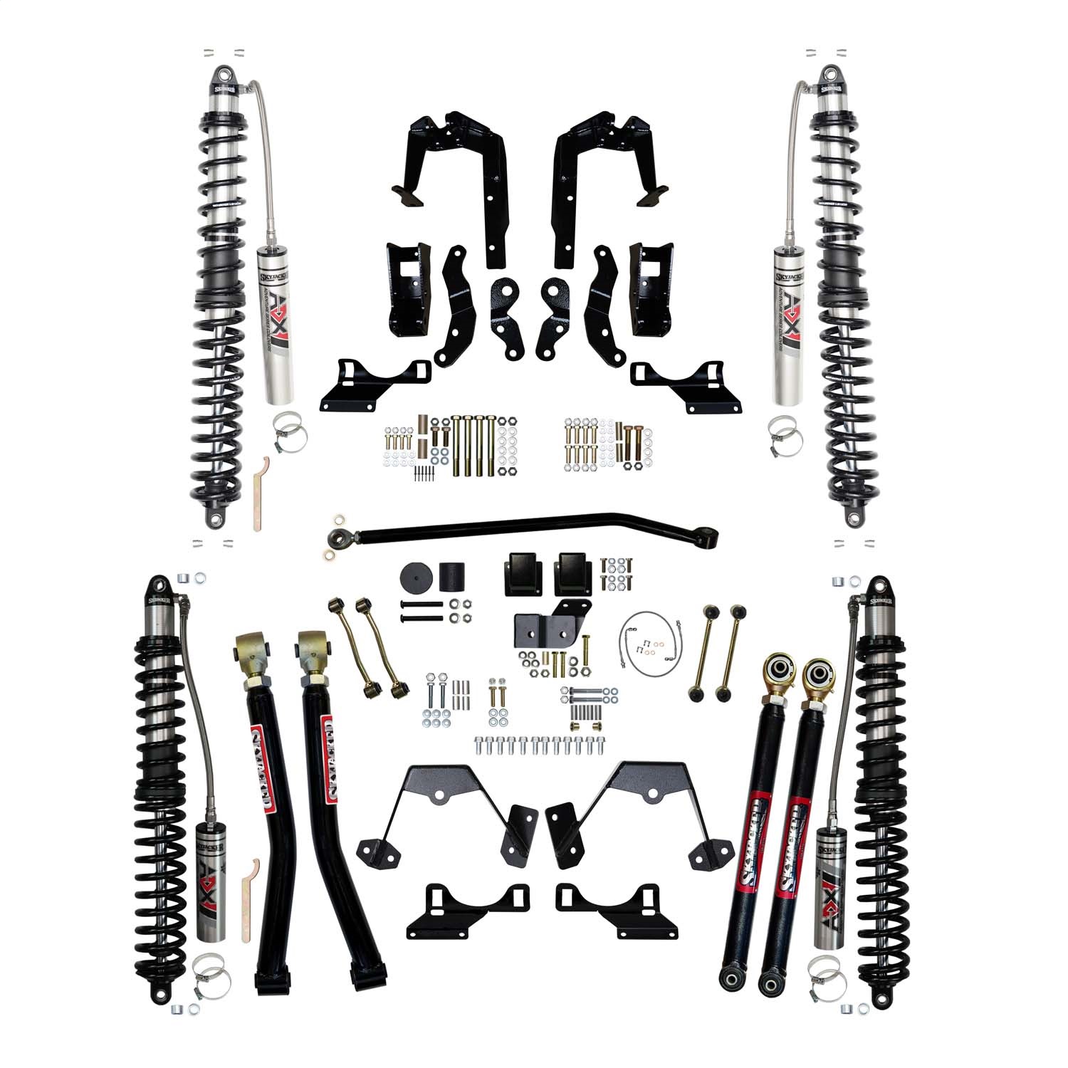 Skyjacker G36LSKD-SX - 21-23 Jeep Gladiator JT Diesel 3.5-6in. ADX 2.0 Adventure Series Coilover Suspension Lift