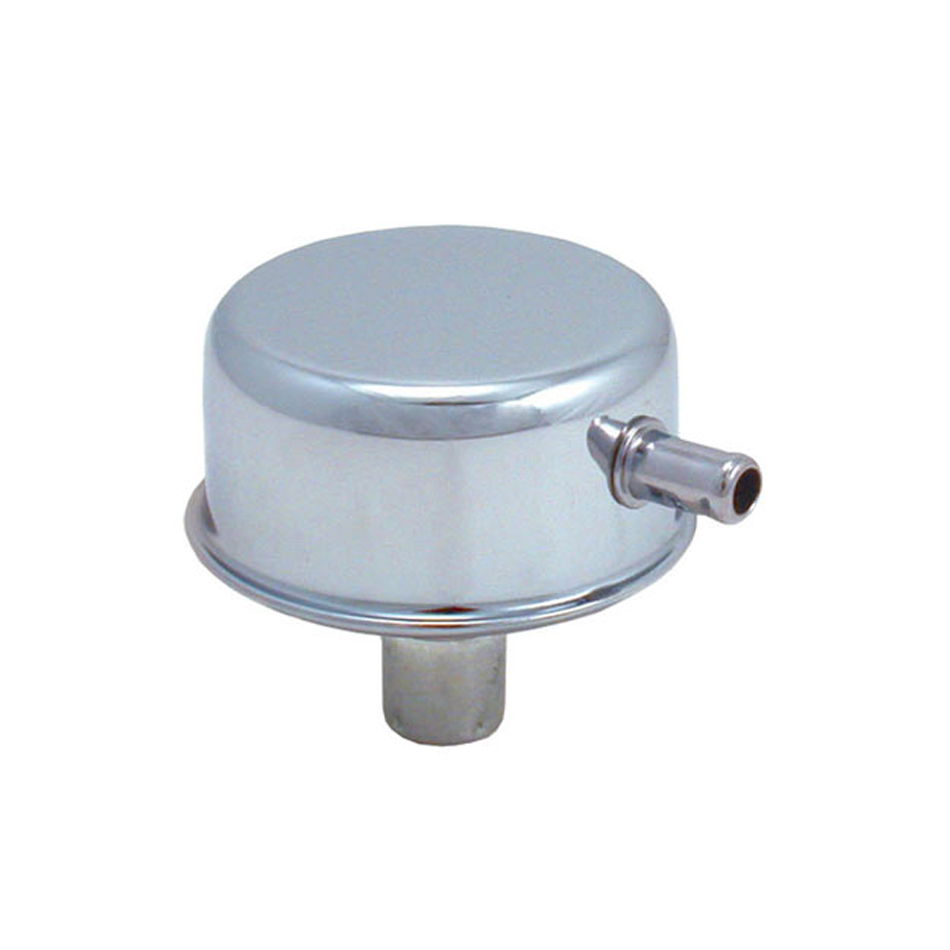 Spectre SPE-4284 - Breather - Push-In - Round - 1-1/4 in Hole - PCV Valve - Steel - Chrome - Each