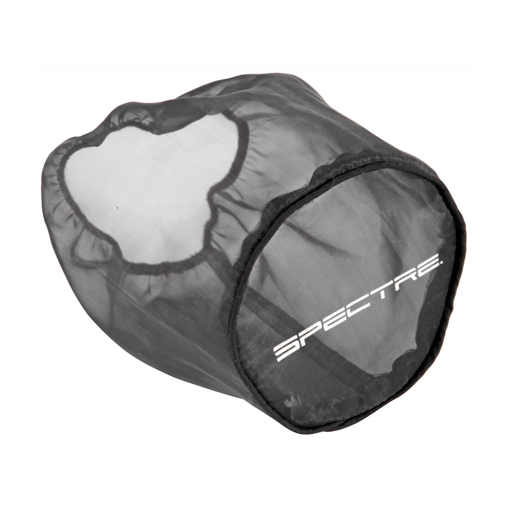 Spectre SPE-8131DK - Air Filter Wrap - Pre Filter - 6 in Base - 4.750 in OD Top - 6.719 in Tall - Polyester - Black - Each
