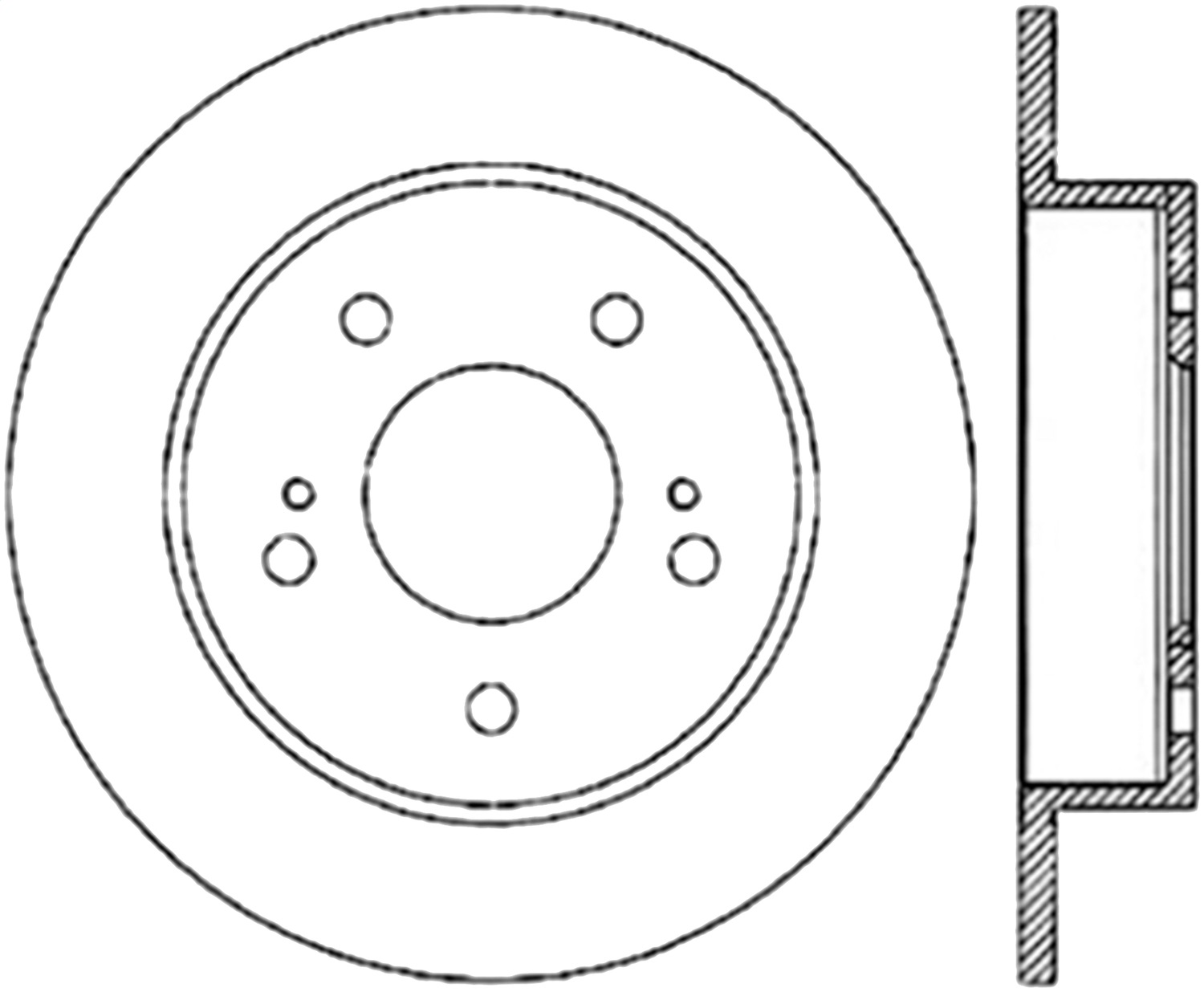 StopTech 127.42062CL - 94-98 Nissan 240SX Slotted & Drilled Cryo Brake Rotor - Rear Left StopTech 127.42062CL - 94-98 Nissan 240SX Slotted & Drilled Cryo Brake Rotor - Rear Left