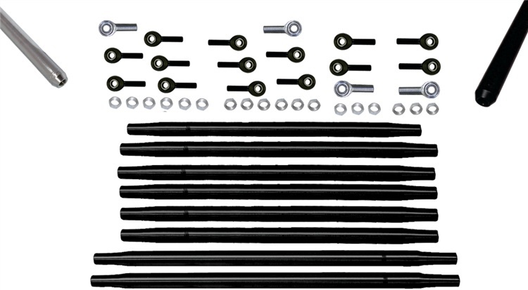 Triple X 600-SU-K0264BLK - Radius Rod Complete Kit For 600 Black
