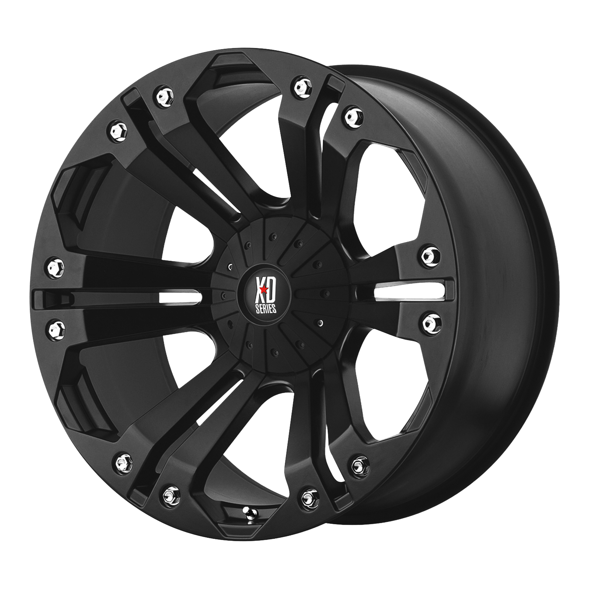 XD Wheels XD77829017718 - XD778 MONSTER 20X9 5X4.5/120 M-BLK +18MM
