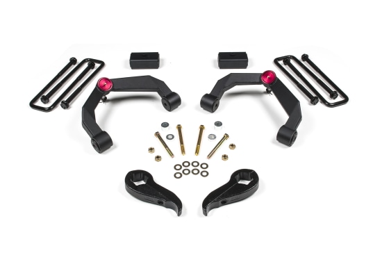Zone Offroad ZONC38 - 11-19 Silverado/Sierra 2500HD/3500HD 3 Inch UCA Lift Kit With Overloads No Shocks Offroad Zone Offroad ZONC38 - 11-19 Silverado/Sierra 2500HD/3500HD 3 Inch UCA Lift Kit With Overloads No Shocks Offroad