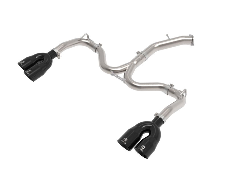 aFe Power 49-37039-B - 22-24 Kia Forte GT 1.6L 3in-2.5in 304 Stainless Steel Axle-Back Exhaust w/ Black Tips aFe Power 49-37039-B - 22-24 Kia Forte GT 1.6L 3in-2.5in 304 Stainless Steel Axle-Back Exhaust w/ Black Tips