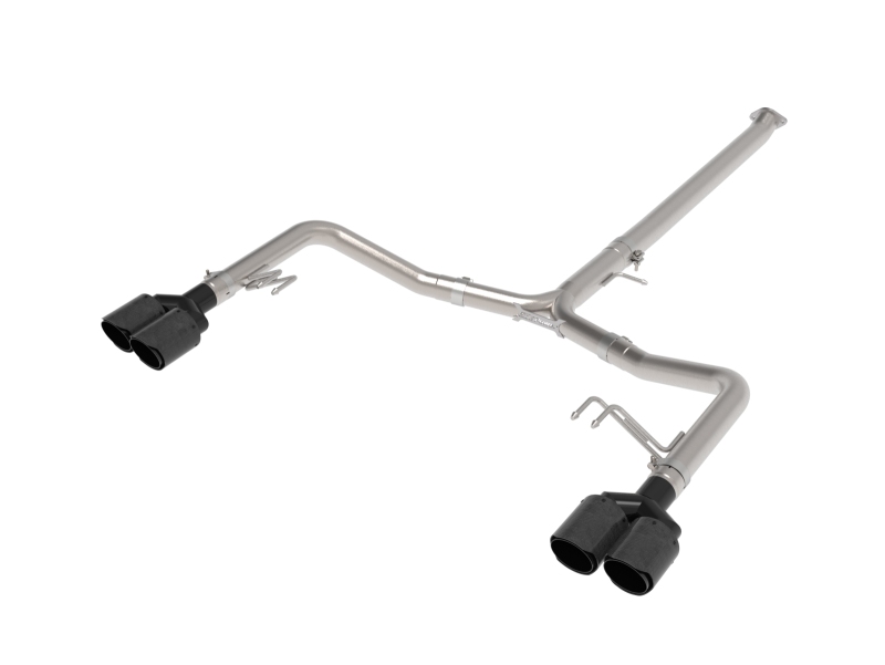 aFe Power 49-37043-C - Takeda 21-24 Kia K5 GT L4-2.5L (t) SS Axle-Back Exhaust System w/ Carbon Fiber Tips aFe Power 49-37043-C - Takeda 21-24 Kia K5 GT L4-2.5L (t) SS Axle-Back Exhaust System w/ Carbon Fiber Tips