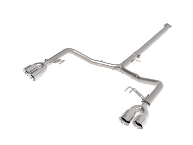 aFe Power 49-37043-P - Takeda 21-24 Kia K5 GT L4-2.5L (t) SS Axle-Back Exhaust System w/ Polished Tips aFe Power 49-37043-P - Takeda 21-24 Kia K5 GT L4-2.5L (t) SS Axle-Back Exhaust System w/ Polished Tips