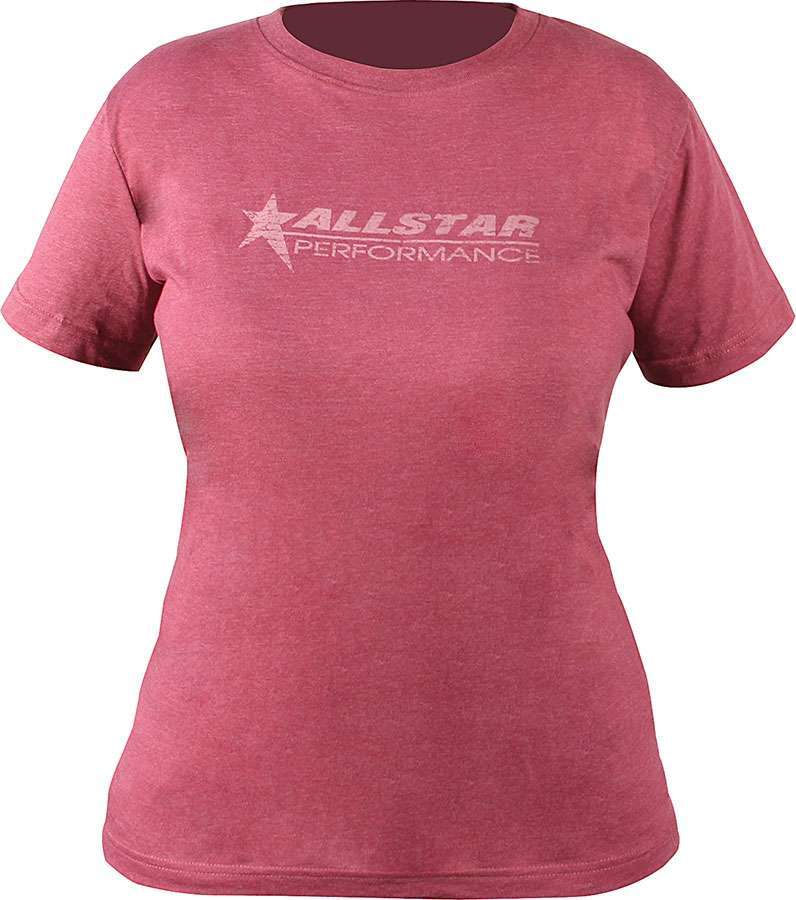 AllStar Performance ALL99920M - Allstar T-Shirt Ladies Vintage Burgundy Medium