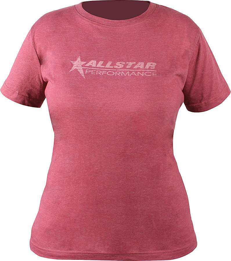 AllStar Performance ALL99920XL - Allstar T-Shirt Ladies Vintage Burgundy X-Large