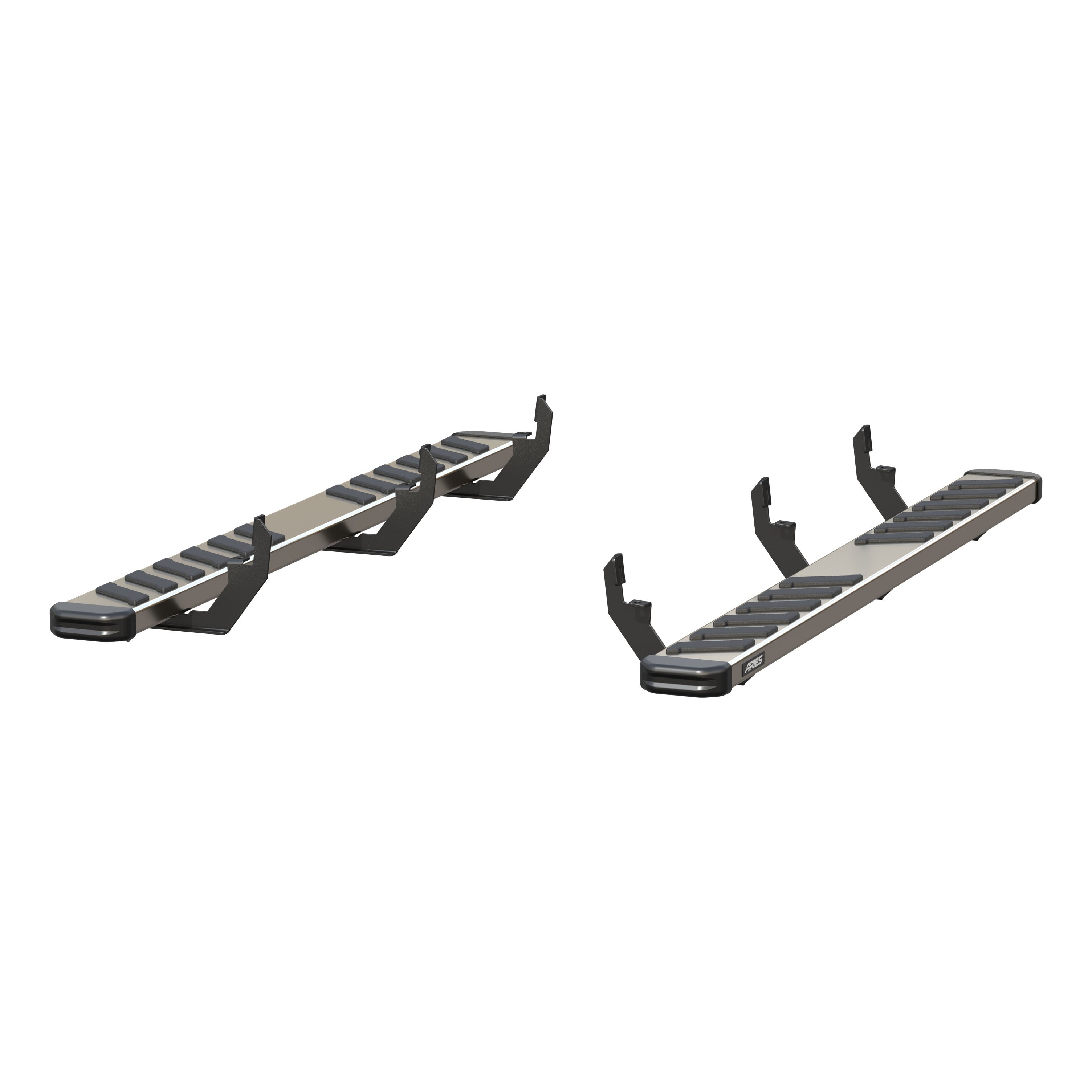 ARIES 2553003 - NovaTrac 6" x 75" Running Boards, Select Chevrolet Colorado, GMC Canyon