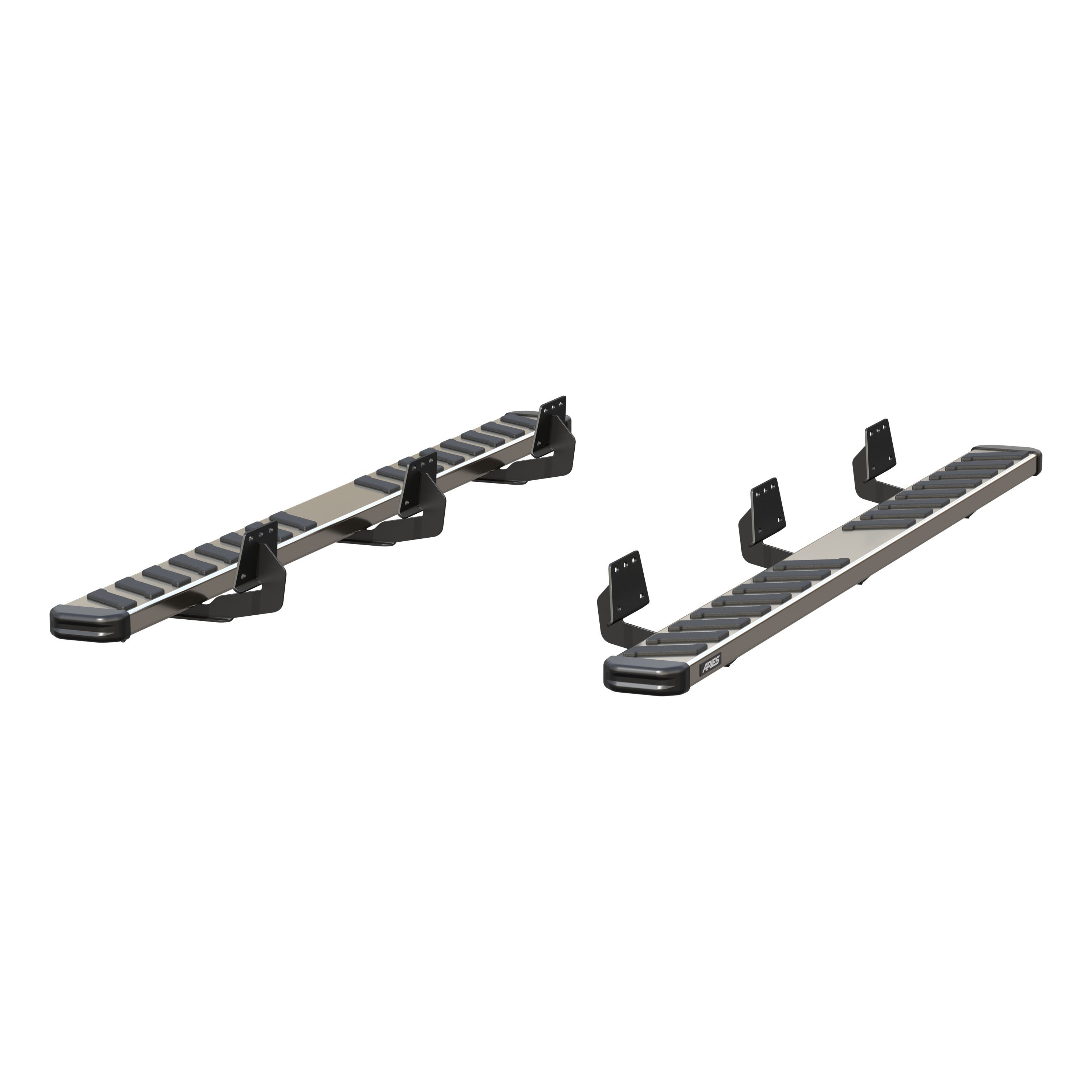 ARIES 2553030 - NovaTrac 6" x 91" Polished Stainless Running Boards, Fits Select RAM 1500