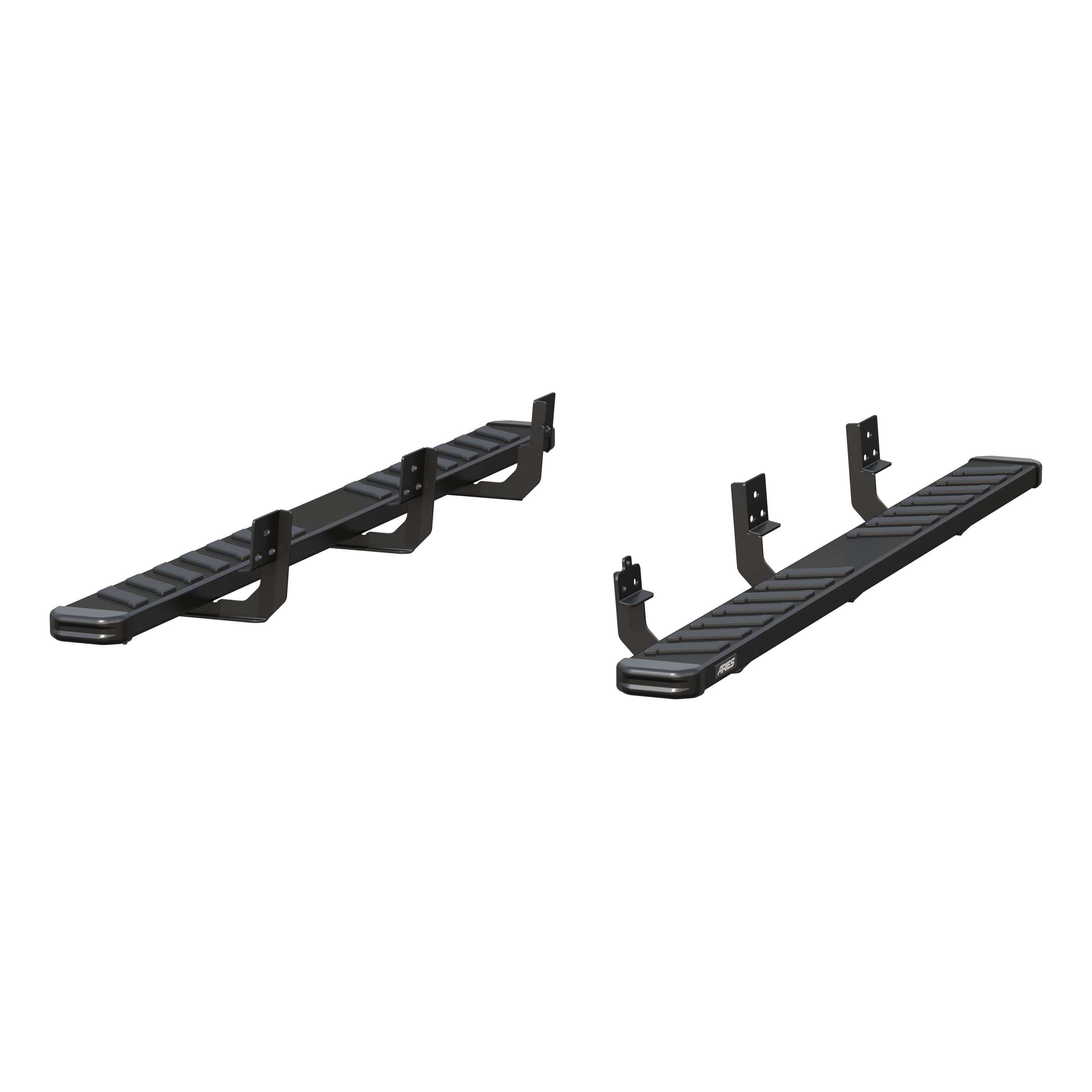 ARIES 2554012 - NovaTrac 6" x 85" Running Boards, Select RAM 1500, 2500, 3500, 4500, 5500